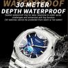 New Casual Business Clock Men Luxury Quartz Watch Luminous Waterproof Date Fashion Quartz Wrist Watches Relógio Homem