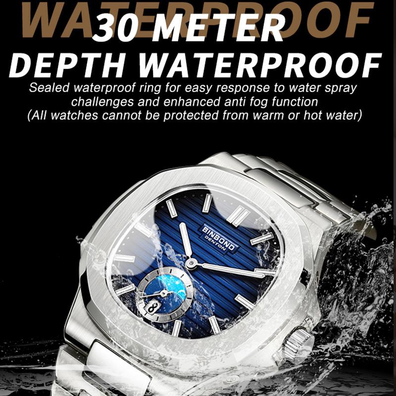 New Casual Business Clock Men Luxury Quartz Watch Luminous Waterproof Date Fashion Quartz Wrist Watches Relógio Homem