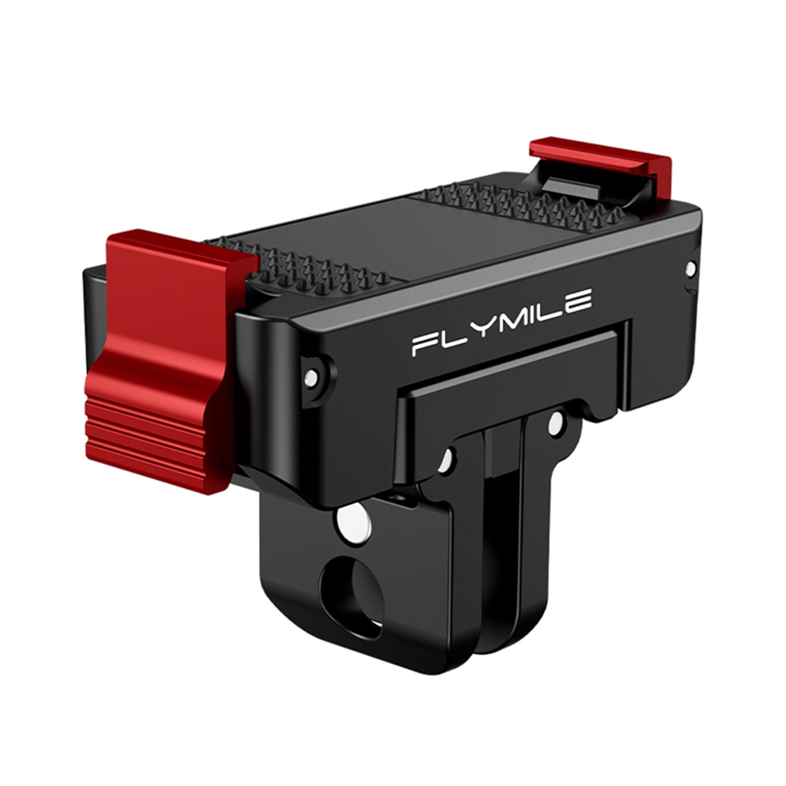 

1/2Pcs Magnetic Quick-Release Mount with 1/4 Screw Hole Adapter Base 360 Degree Rotation for DJI OSMO Action 5 Pro/4 Accessories