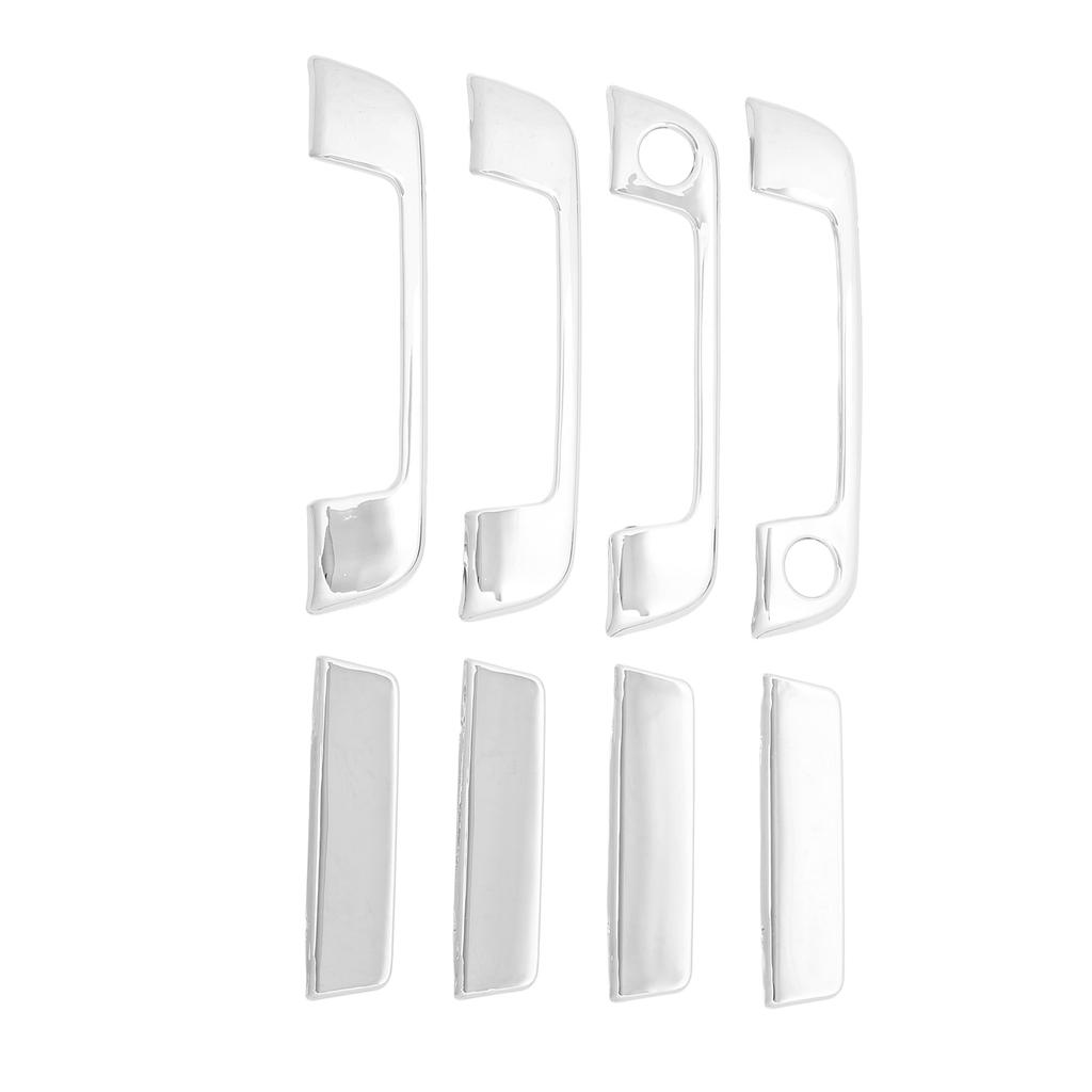 4Pcs Car Exterior Door Handle Cover ABS Chrome Weatherproof Replacement for BMW E36 3-Series E34 5-Series E32 7-Series