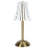 Table Lamp Vintage Cordless Table Lamp 3 Colors Nightstand Light 1200mAh Rechargeable Bedside Lamp