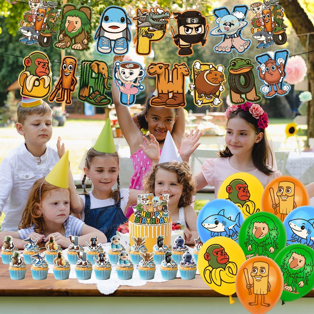 Theme Party Decoration Children's Birthday Decoration Set