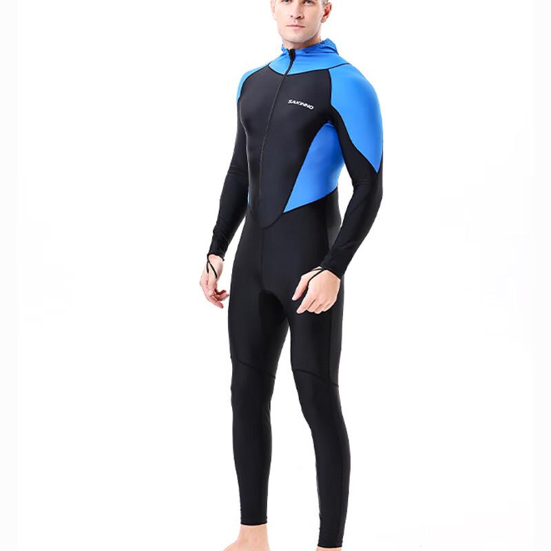 WEZHO Sun Protection Quick-Dry One-Piece Wetsuit Swimsuit