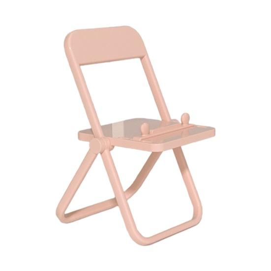 Phone Holder Eye-catching Compact ABS Universal Adjustable Mobile Phone Stand for Home