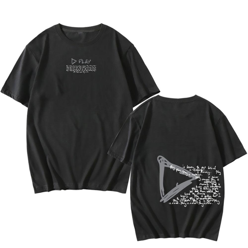 Ed Sheeran Play T-shirt NEW Album Printing Fashion 2025 Tshirts Cotton Short Sleeve Male T Shirt Summer Hip Hop Streetwear Mens