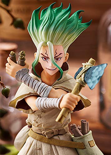 POP UP PARADE Senku Ishigami Bemalte Komplettfigur G94187 Dr.STONE Maßstabsfrei ABS&PVC