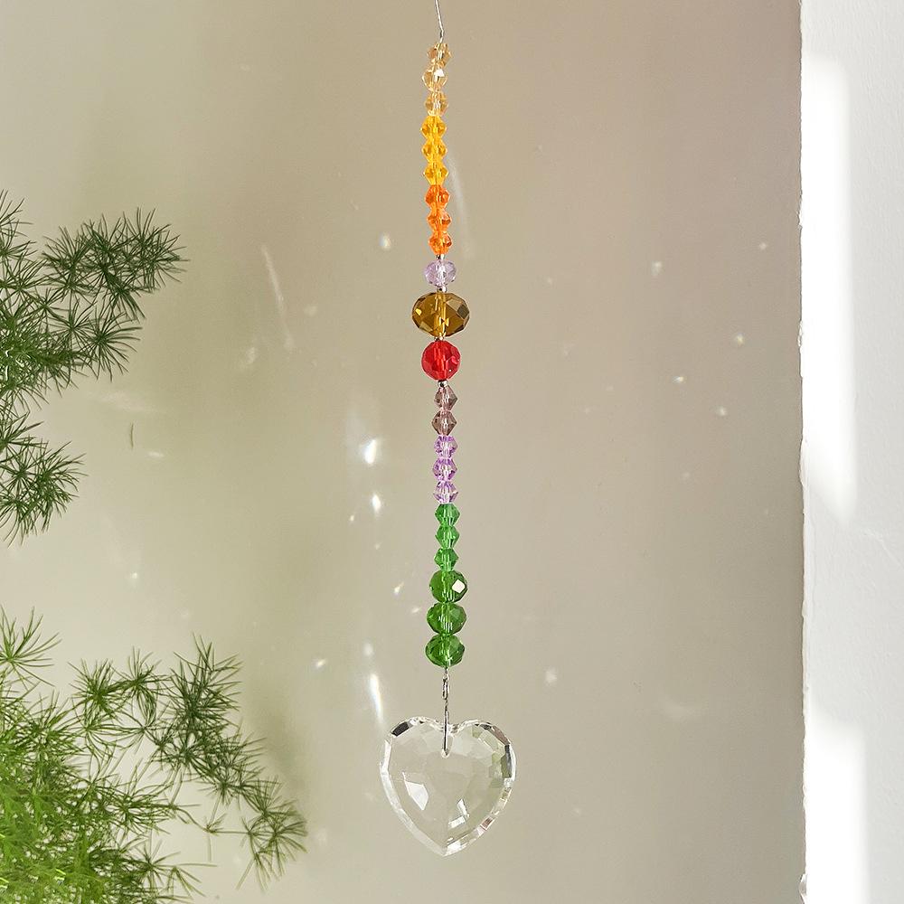 Kristall-Windspiel Sonnenfänger Anhänger – DIY-Dekoration für Innenräume & Geburtstagsgeschenk