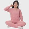 Plus Size Kids' Wool Silk Fall & Winter Underwear Set: Warm Shirts & Trousers for Teens