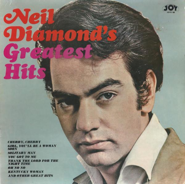 

LP Record NEIL DIAMOND Neil Diamonds Greatest Hits JOYS188 Joy Records UK Pop Used