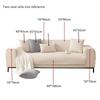 Nordic Chenille Sofa Cover for Living Room Non-Slip Thick Couch Cushion Armchair Seat Mat Corner Sofas Towel