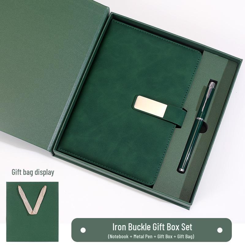 Custom A5 Notebook with Logo - Corporate Meeting Diary & Gift Box Set