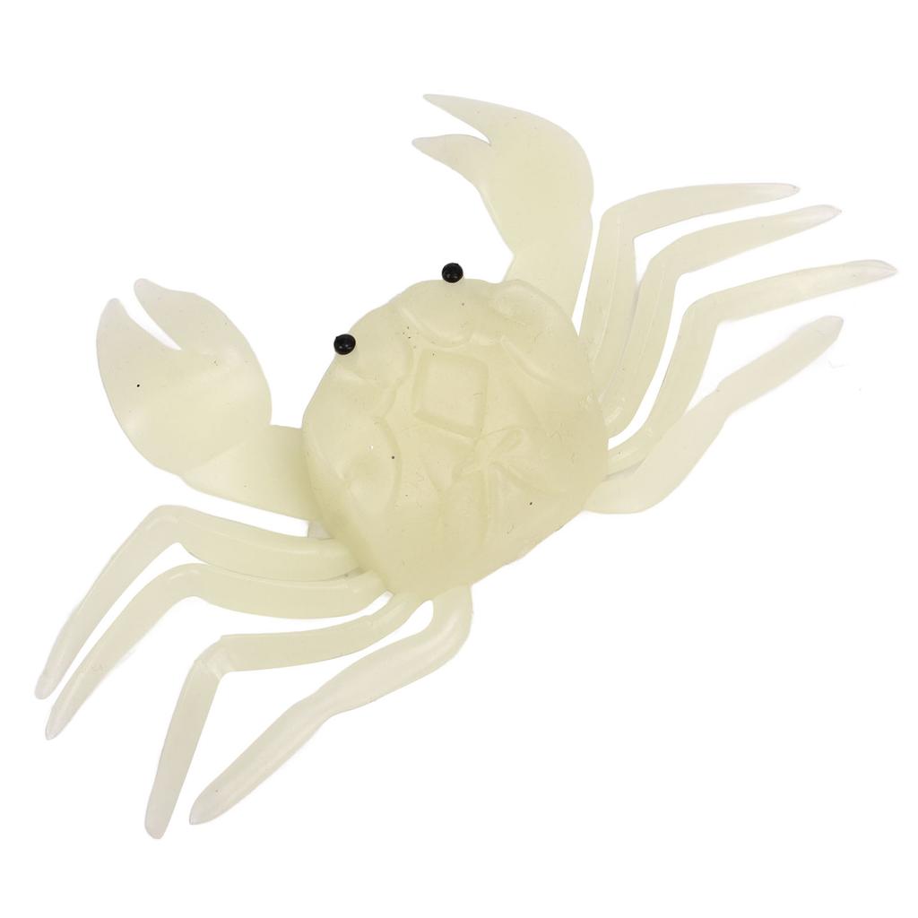 5PCS Simulated Crab Bait Soft Silicone Portable Reusable Artificial Fishing Lure for Angling