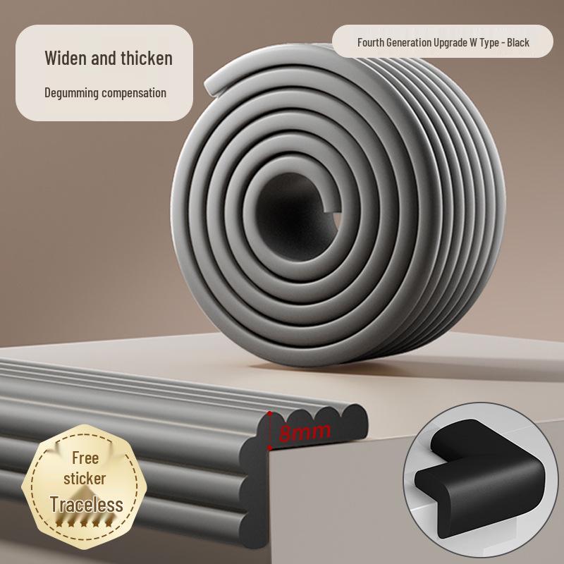 Children's Non-Toxic Soft Corner Guard - Eco-Friendly Anti-Collision Edge Protector for Tables and Walls