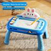 Large Magnetic Children's Drawing Board - Colorful, Erasable Doodle Table for Home