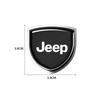 1 ks 3D kovový znak štítu dveří auta odznak na karoserii nálepka styling pro Jeep Grand Cherokee Wrangler Renegade Compass Patriot Liberty