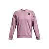 Under Armour Recover Crew Neck Loose Training Sweatshirt Men Sweatshirt Mallow-Pink 1361757-699