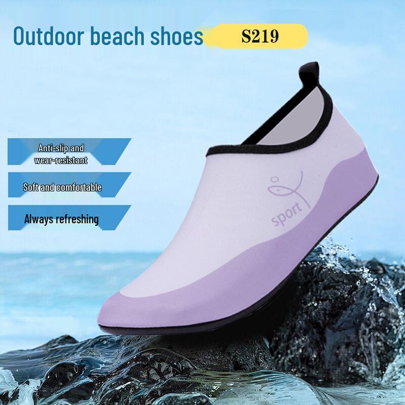 Non-Slip Quick-Dry Beach Shoes for Swimming, Diving, Snorkeling - Soft Sole Water Shoes for Men & Women