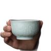 Jingdezhen Hand-Carved Celadon Master Tea Cup