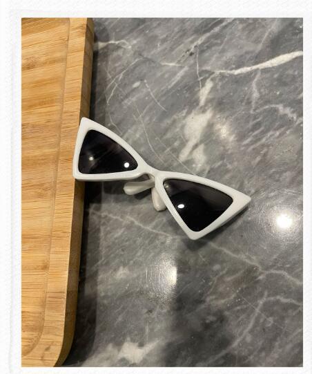 

Vintage Triangular Pet Cat Sunglasses Pet Products for Small Dogs Kitten Puppy Cat Accessories Reflection Eyewear Glasses