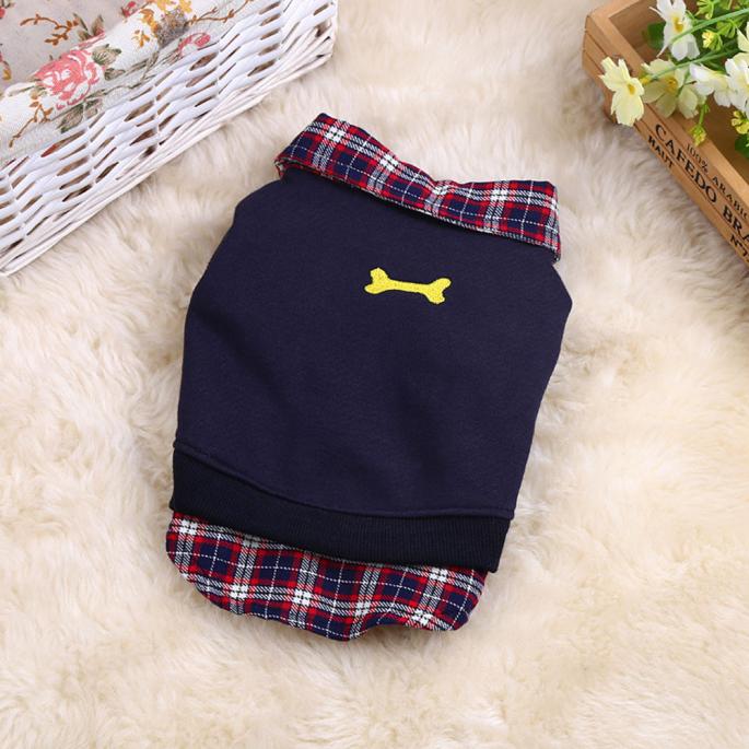 Pet Dog Cat Shirt Puppy Winter Warm Clothes Sweater Costume Jacket Coat