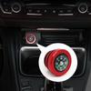 Buton busolă din aluminiu Capac pentru priză pentru brichetă de mașină, potrivit pentru majoritatea vehiculelor auto, bărci cu 12 V standard