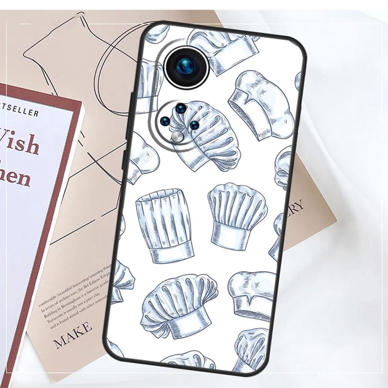 Baking Cook Chef Case For Honor Magic 7 5 6 Lite V5 X9a X9b X9c X9d X8a X8b X8c 50 70 90 200 400 Pro Cover