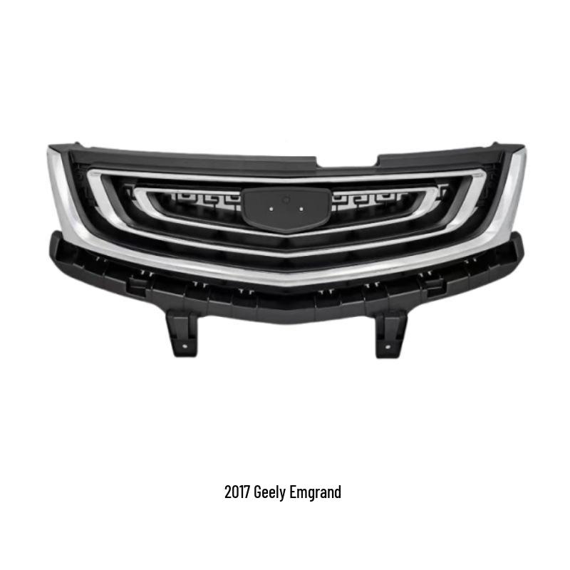 Compatible with 17-18 Model Emgrand Grille: Front Air Intake Bumper Ventilation Cover. 17 Model Emgrand Grille - Standard