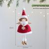 2026 Christmas Cute Plush Angel Elf Tree Ornament Pendant