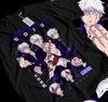 Summer Gojo Satoru T-Shirt Jujutsu Kaisen Best Anime Manga Lover Cotton T-shirt Heavy Mental Fashion Graphic T-shirt Unisex Tops