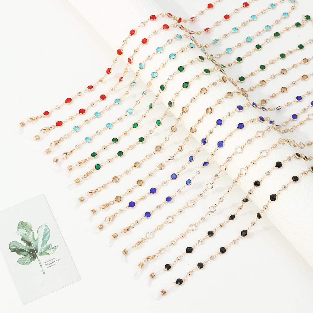 Vintage Crystal Long Eye Wear Accessories Glasses Chain Glasses Necklace Eyeglass Lanyard