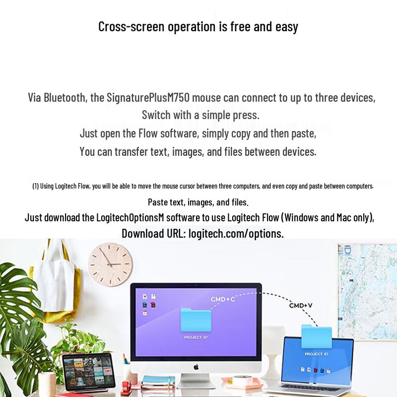 Logitech M750 Wireless Bluetooth Mouse