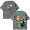 Rapper Feid Ferxxo Falxxo Tour 2026 Print Vintage Washed T-Shirt Herren Mode T-Shirt Kurzärmelig Lässig Baumwolle Lockere T-Shirts
