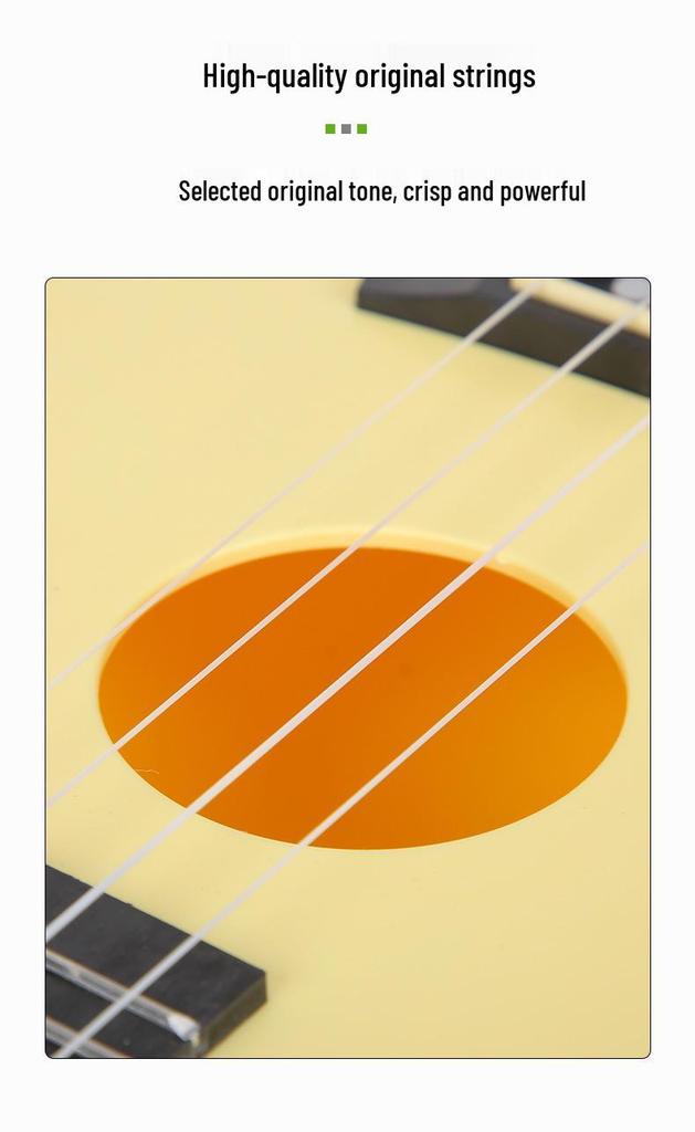 23-inch Beginner Children's Ukulele, Small Four-String Guitar, New Plucked Instrument
