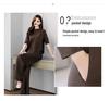 Chic Autumn Wide-Leg Pants Suit for Women: Slimming, Tummy-Tucking, Casual Two-Piece Set