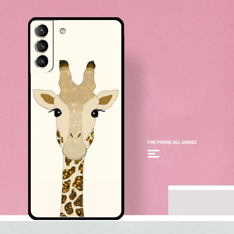 Cute Cartoon Giraffe Phone Case For Samsung Galaxy S26 S23 Ultra S20 S21 S22 S24 S25 Plus S10 S25 FE Cover Coque