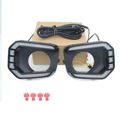 2X Lampe LED DRL Clignotant Cadre de Phare Antibrouillard Pour Toyota Tacoma TRD PRO 2016-2023