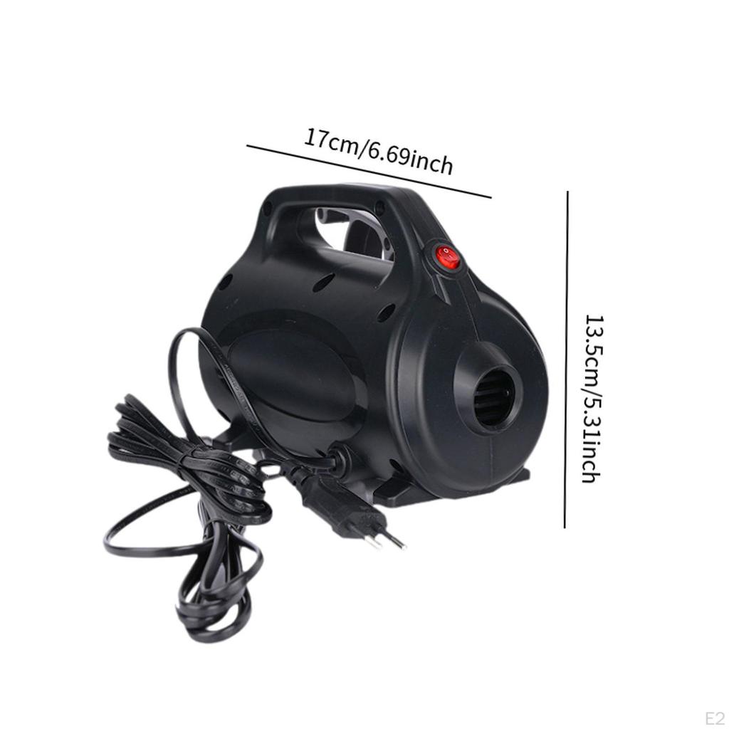 Electric Air Pump Inflator Portable Quickly Inflate Deflat 650 W for Water Toy Exercise Ball