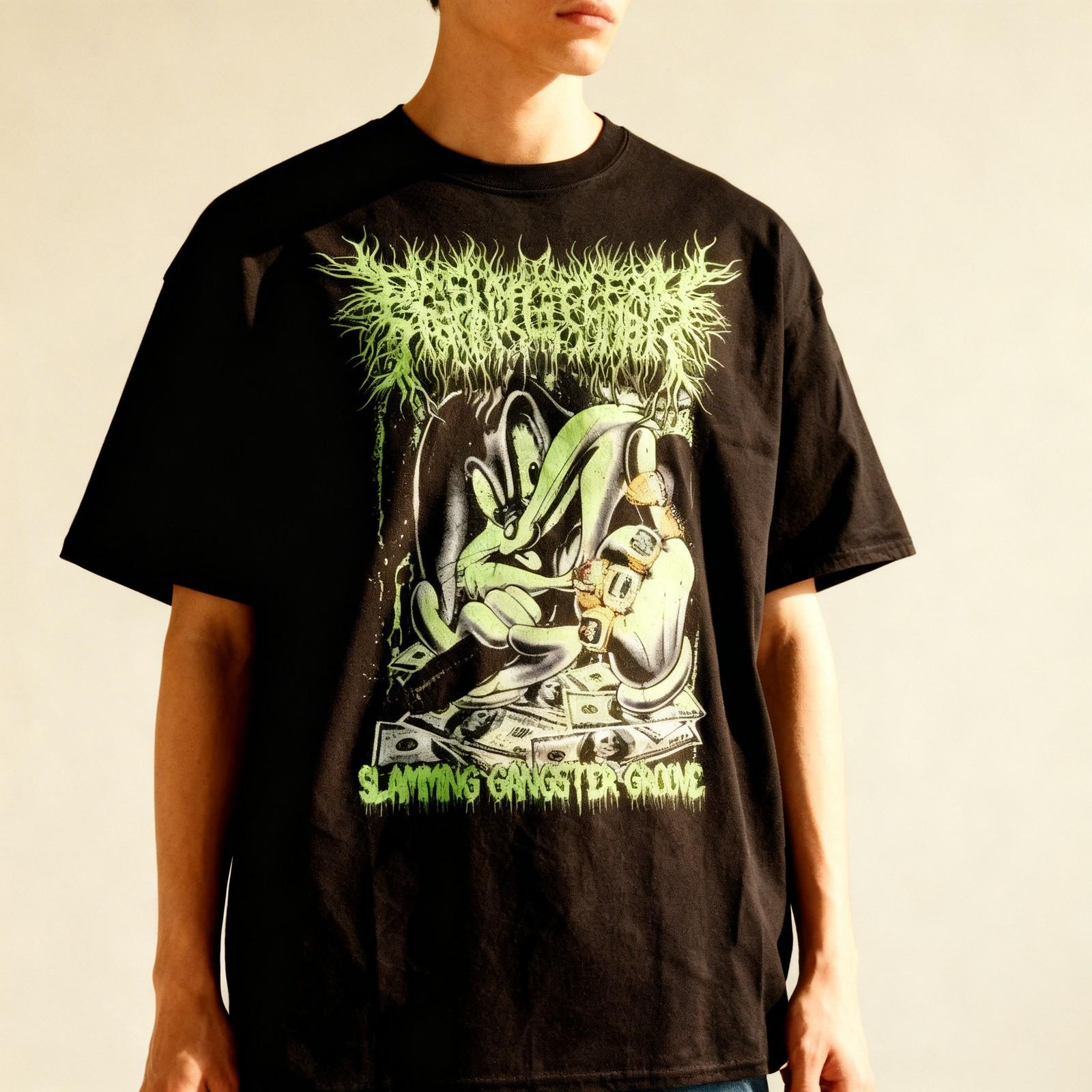 Peeling Flesh Bugz reprinted t-shirt gift for fan cotton new shirt S