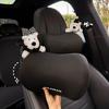2025 Cute Creative Car Headrest & Lumbar Neck Support Pillow Set