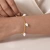 Adjustable Clasp Pearl Bracelet Imitation Pearl Chain Bracelet Gold Plated Bracelet  Women Jewelry