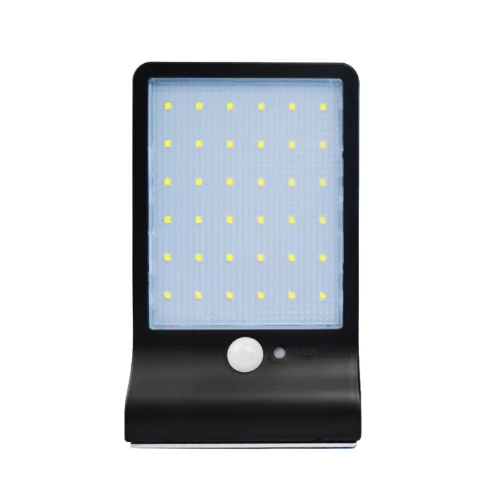 

3.5W LED Solar Light Waterproof Solar Sensor Light Solar Powered Solar Wall Light Rural Street Black wall-mounted