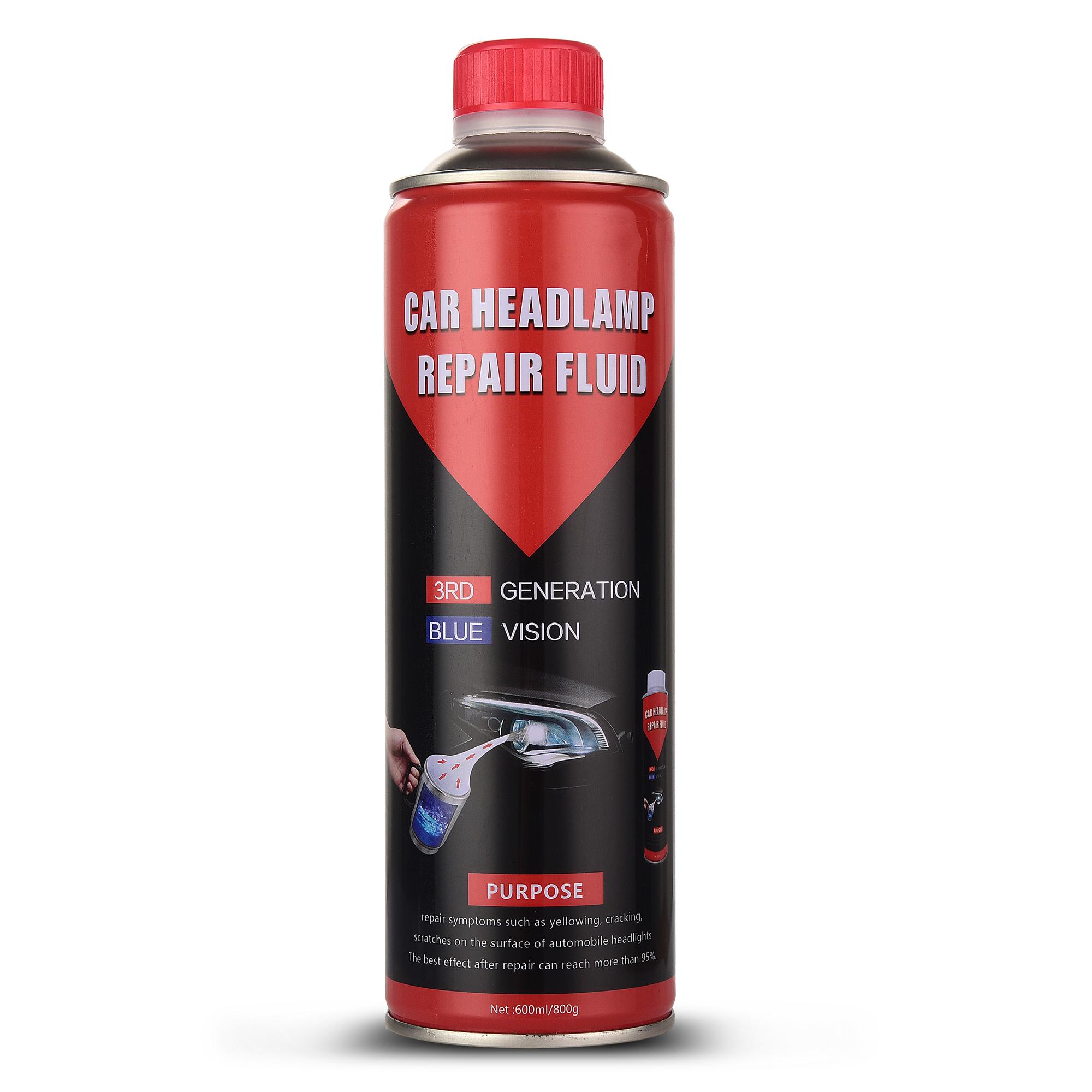 Headlight Restorer Fluid 800ML Coating solution Headlight Renovation Repair Fluid Universal Headlights Liquid Polymer Polishing