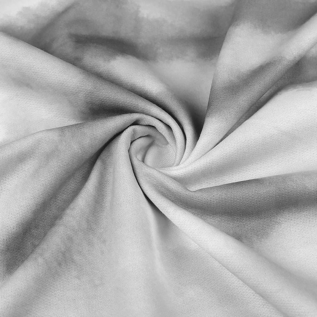 Lässiger Pullover mit langen Ärmeln und Kontrastfarbe für Damen