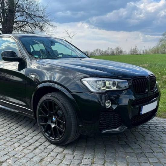 Chrom-Emblemleiste für Kotflügel rechts für 2015-2017 BMW X3 F25 X4 F26