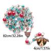 Catholic Necklace Mary Blessing Rosary Prayer Religious Necklace Rosary Beads