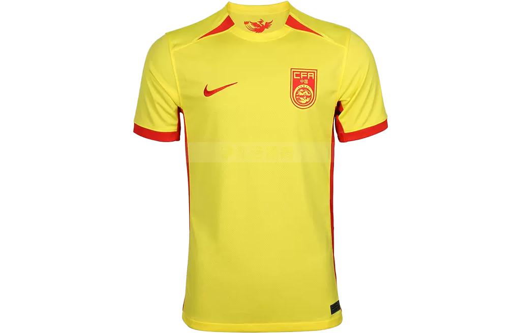 Nike Soccer Jerseys Unisex Oupiter Yellow/Challenge Red/Challenge Red Moderate DR3973-731 S