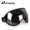 Uchoose Adatta a Tutti Casco Integrale Mezzo Casco Moto Vintage Retro Scudo Bolla Visiera Lente Occhiali da Sole Occhiali Accessori