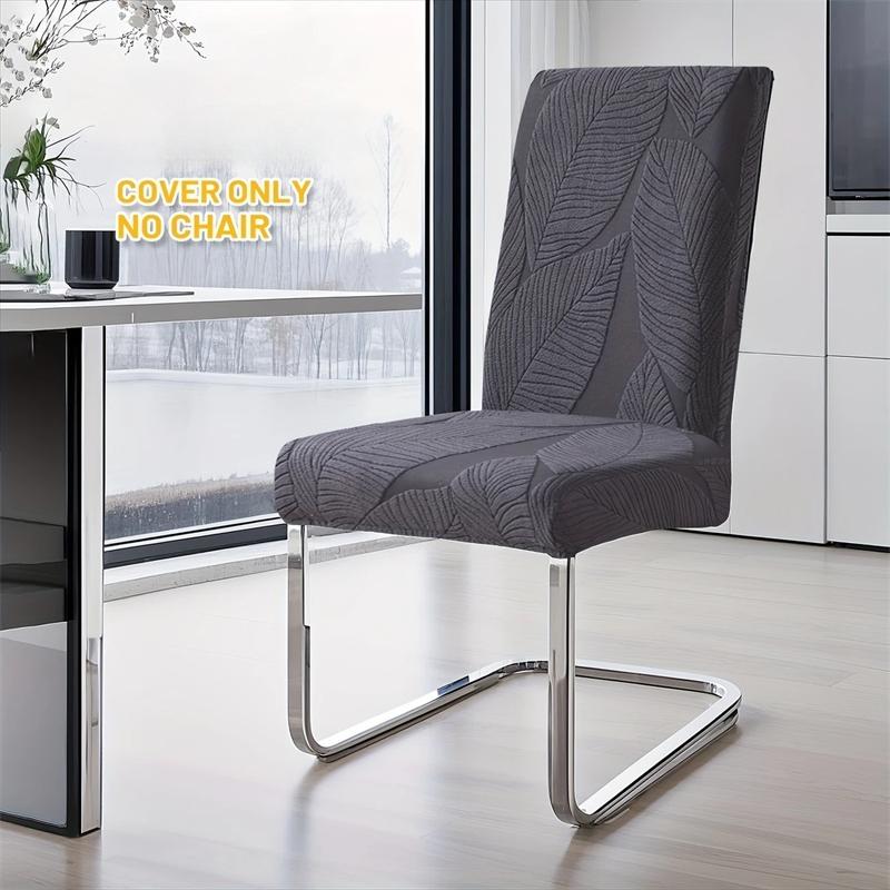 Nordic Universal Dining Chair Covers High Elastic Durable Protective Slipcovers for Restaurant and Home 1 6 Pack