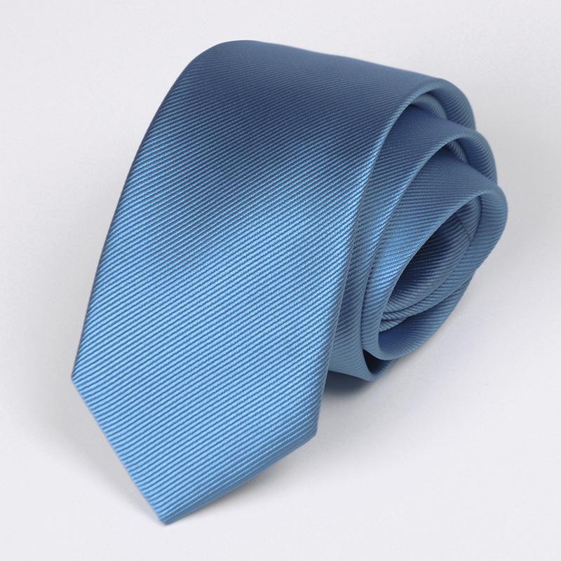 

Мужской узкий галстук 6 см в корейском стиле - Черный и темно-синий, для формального бизнеса, работы, свадьбы и жениха.