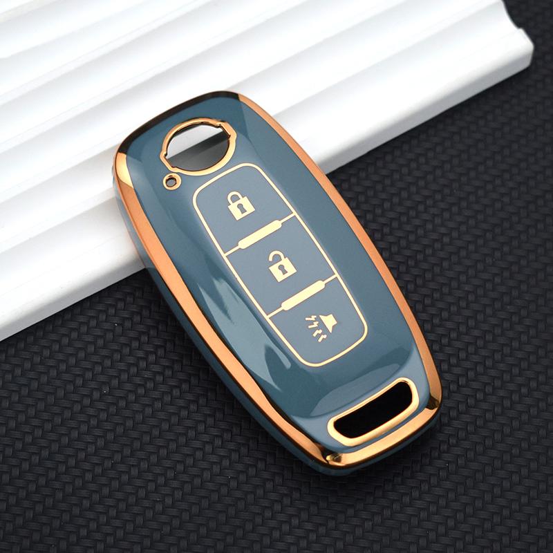 3 4 Buttons Tpu Remote Key Case Cover Shell Fob Holder Keychain For Nissan X-Trail T33 Qashqai J12 Teana Altima Ariya